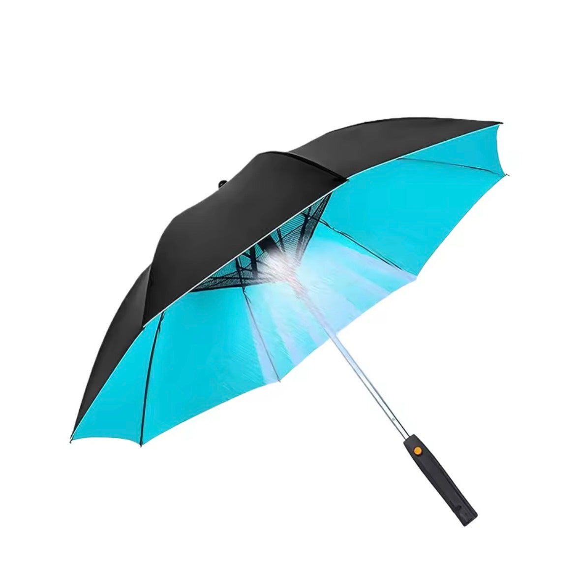 3-in-1 Umbrella With Fan and Mister for Sun Protection