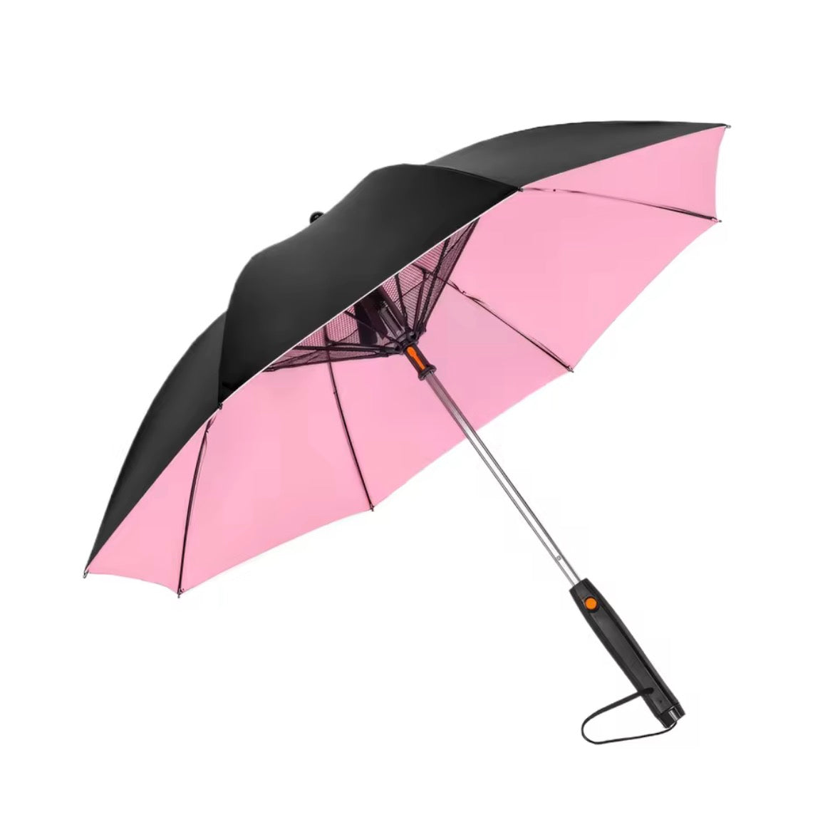 3-in-1 Umbrella With Fan and Mister for Sun Protection