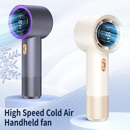Handheld Mini Fan Portable Air Cooler with 6 Blades