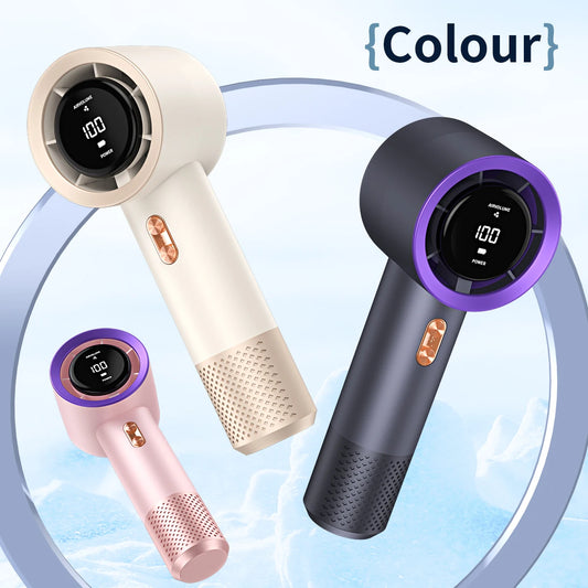 Handheld Mini Fan Portable Air Cooler with 6 Blades